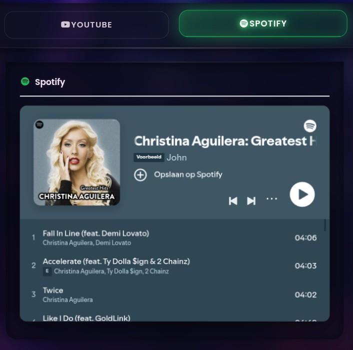 Picture of MusiQloud music playlist 